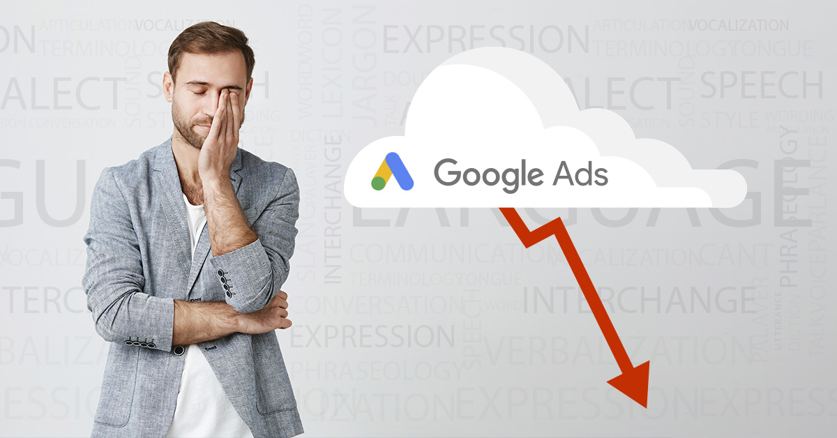 homme avec le logo de google ads